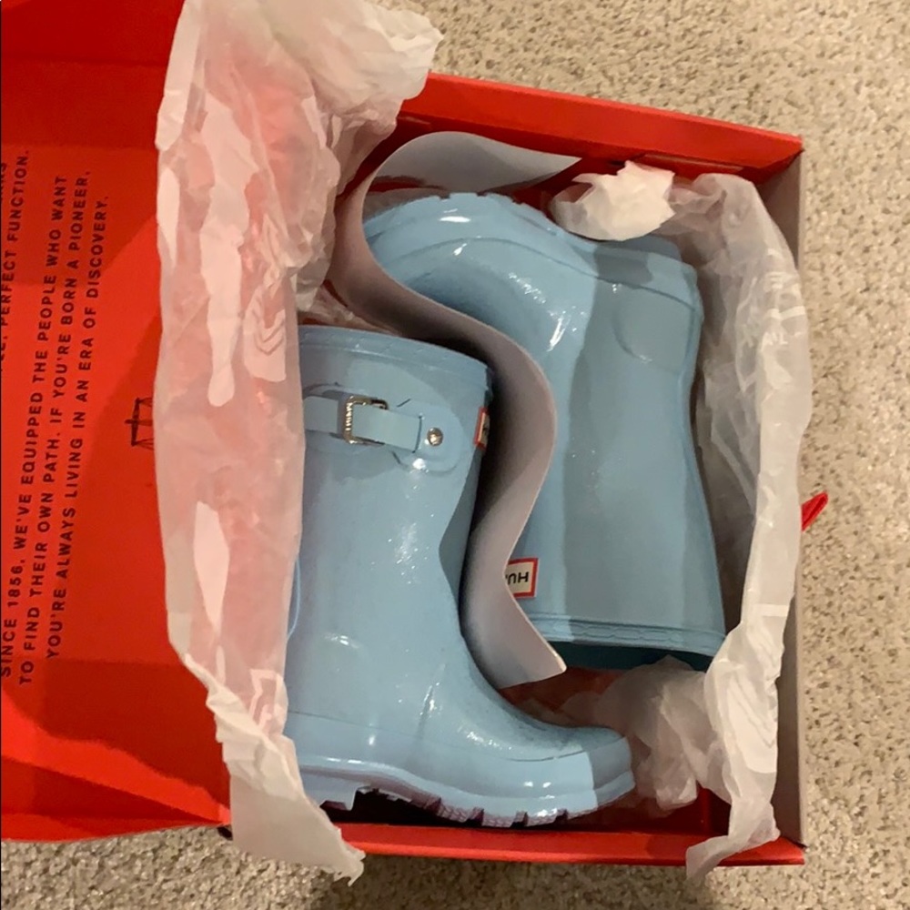 Original Hunter glitter rainboots- toddler